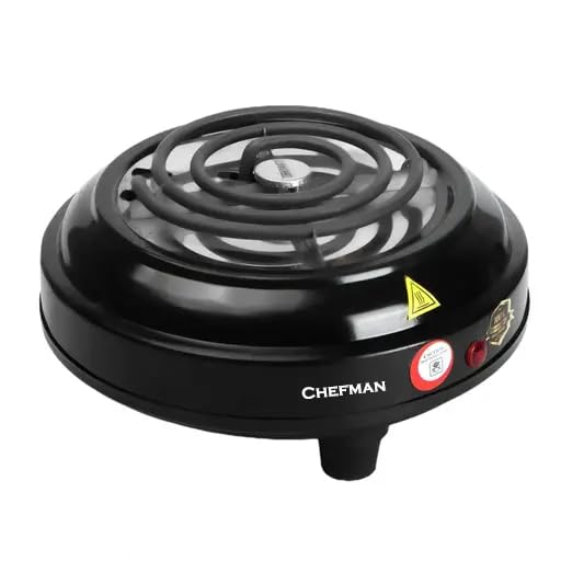 Chefman Electric Hot Plate 1250W Stainless Steel Element